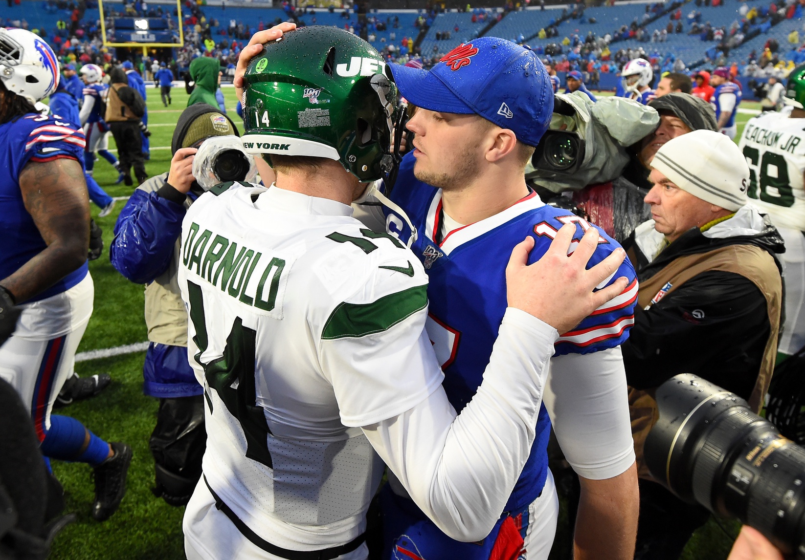 Sam Darnold, Josh Allen - JetNation.com - New York Jets Blog & Forum Sam Darnold, Josh Allen