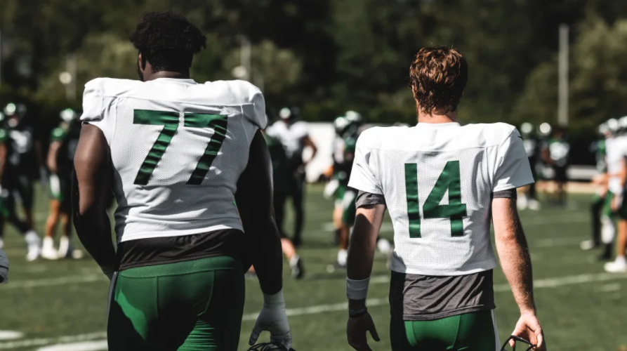 Mims Back to Practice, Darnold Out; Other Moves