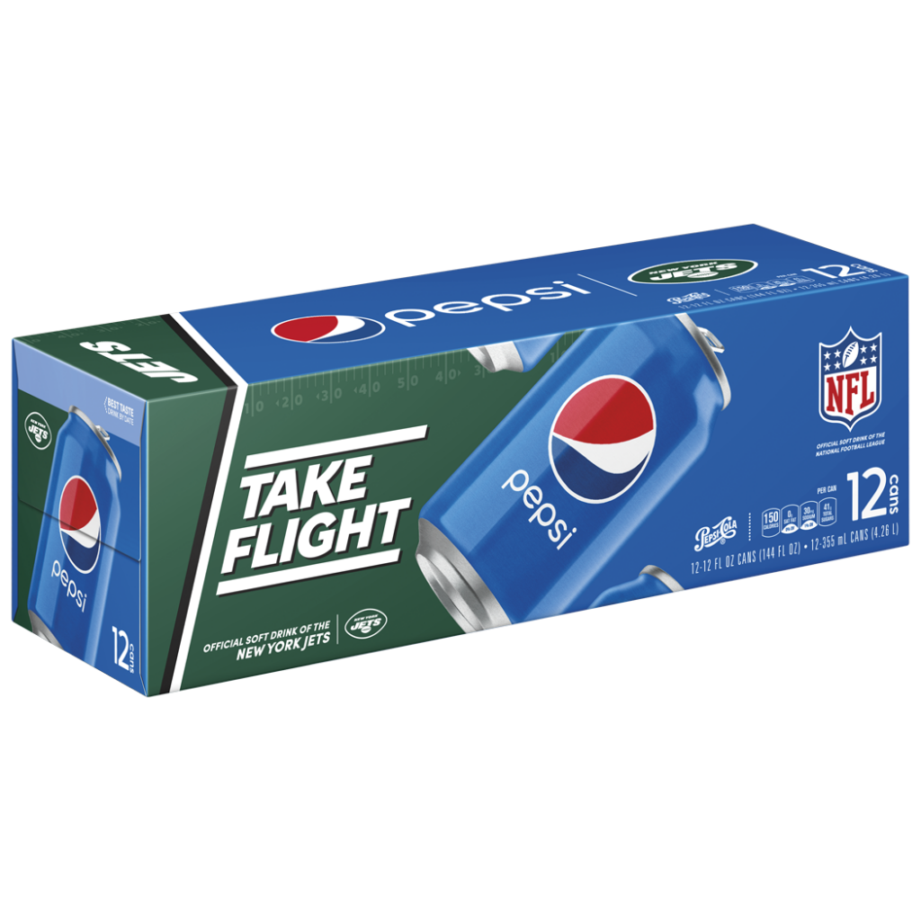 Jets X Pepsi 12 pk