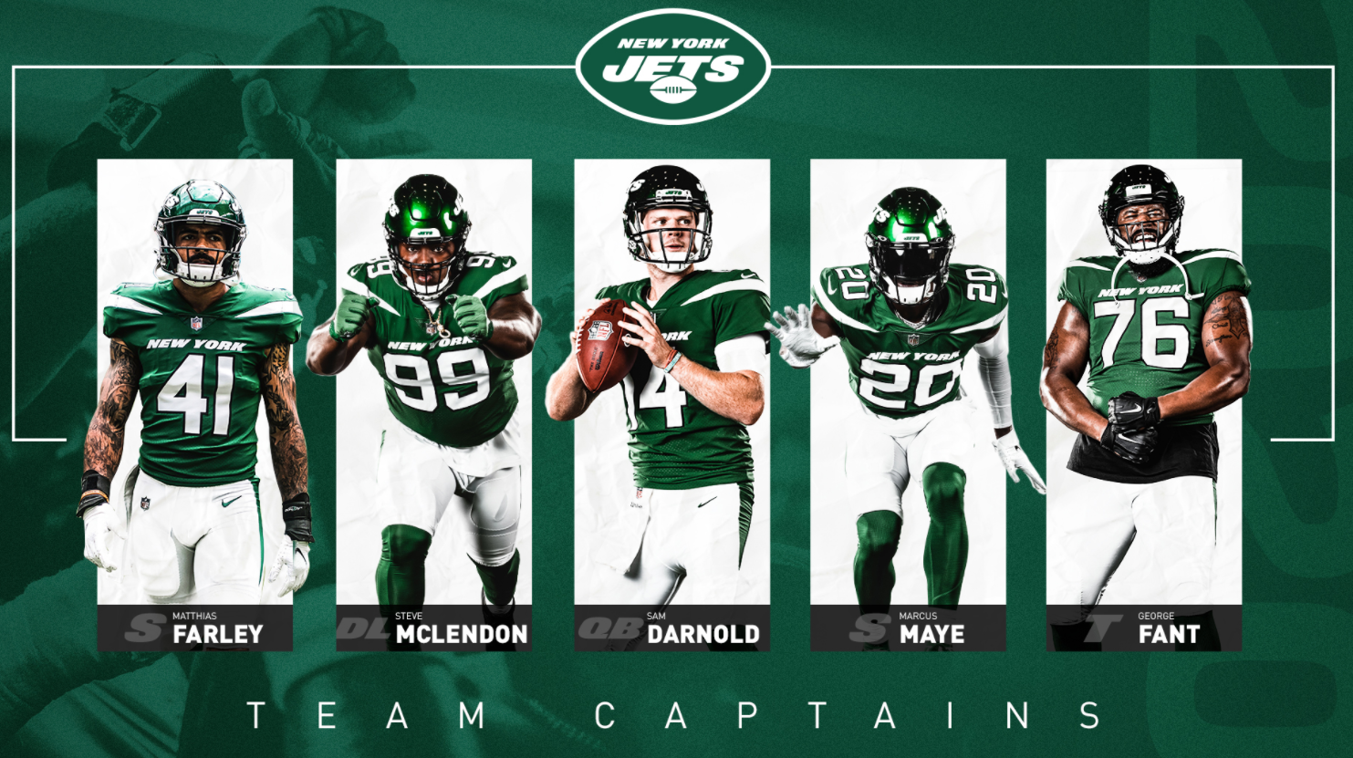 Jets Name Team Captains