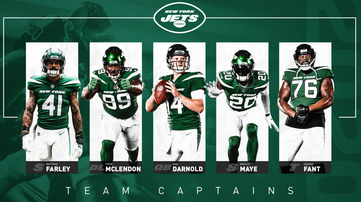 NY Jets Team Captains