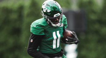 Jets Activate WR Denzel Mims, Ficken is Out