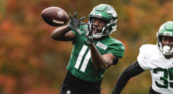 Report: Jets Turning Down Trade Offers for Denzel Mims