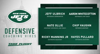 Jets Give Some Coaching Updates (Defensive)