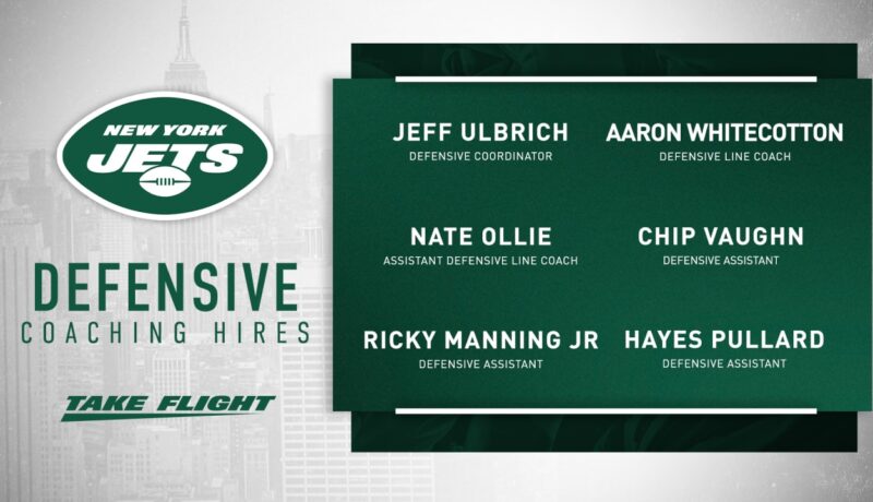 Jets Give Some Coaching Updates (Defensive)