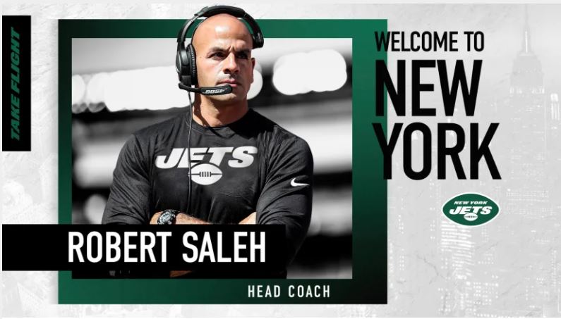 Jets Formally Announce Saleh
