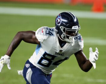 Corey Davis Sidelined with Shoulder Strain; Cager Down too