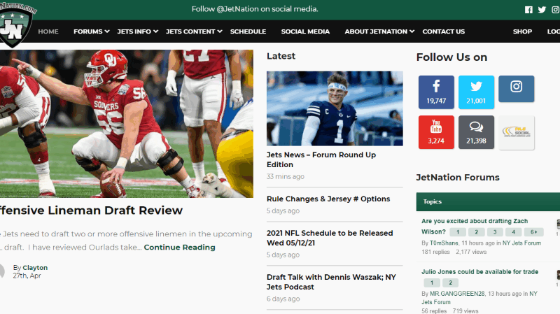 JetNation Site Upgrade