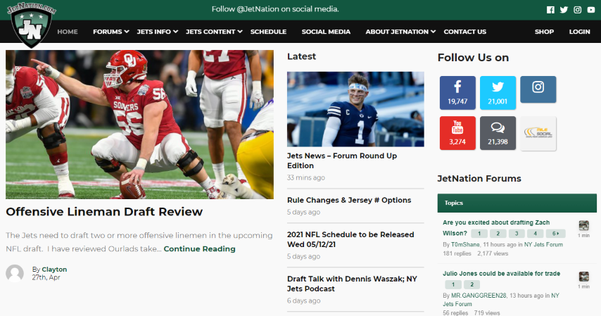 JetNation NY Jets - JetNation.com - New York Jets Blog & Forum JetNation NY Jets