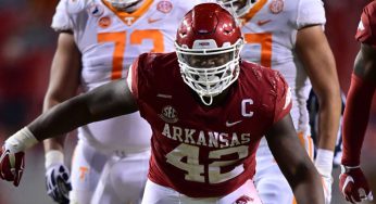 Jets Close out Draft With Arkansas Defensive Tackle Jonathan Marshall