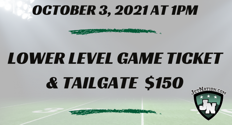JetNation Group Outing – 10/3 Jets vs Titans