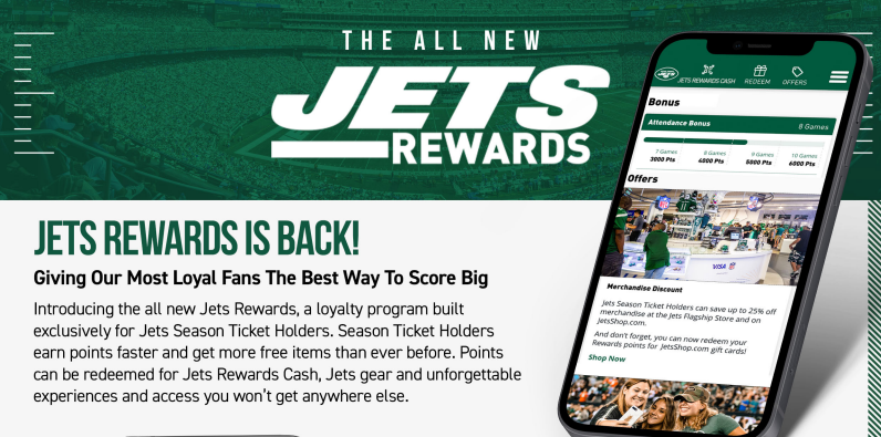 Jets Rewards