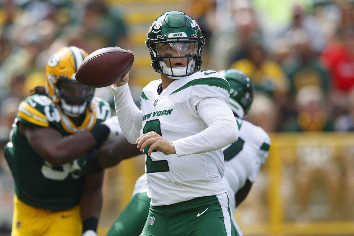 Zach Wilson vs GB - JetNation.com - New York Jets Blog & Forum Zach Wilson