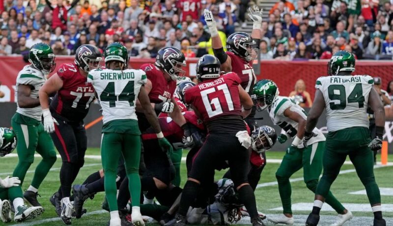 Jet Lagged; Gang Green Comes out Flat in 27-20 London Loss to Falcons