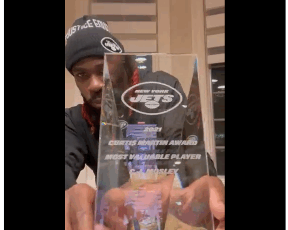 C.J. Mosley Voted Team MVP