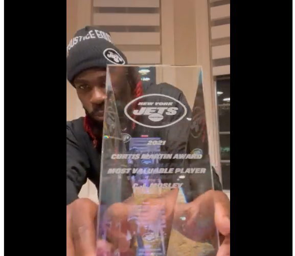 C.J. Mosley Voted Team MVP
