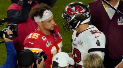 Patrick Mahomes Reacts to Tom Brady Retirement