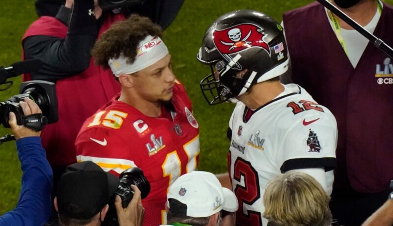 Patrick Mahomes Reacts to Tom Brady Retirement
