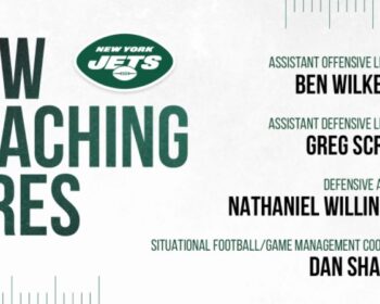 Jets Welcome 4 New Assistant Coaches