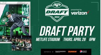 Jets Draft Party at Metlife Stadium