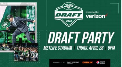 Jets Draft Party at Metlife Stadium