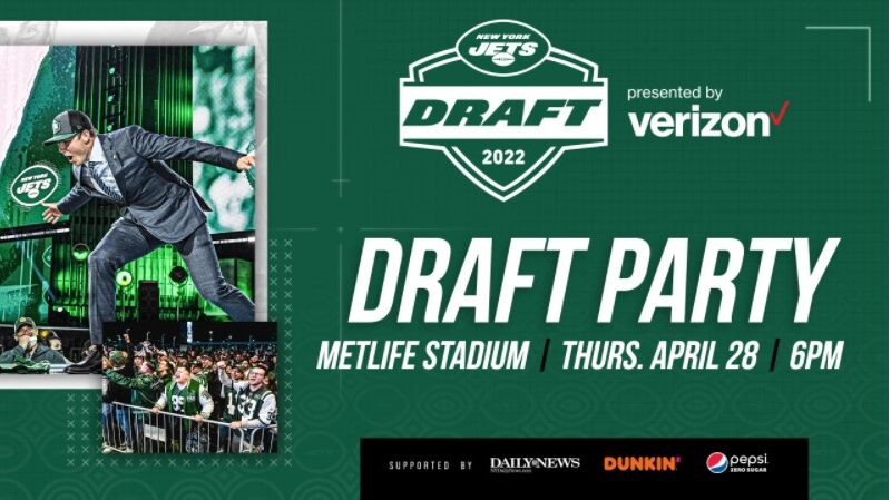 Jets Draft Party at Metlife Stadium