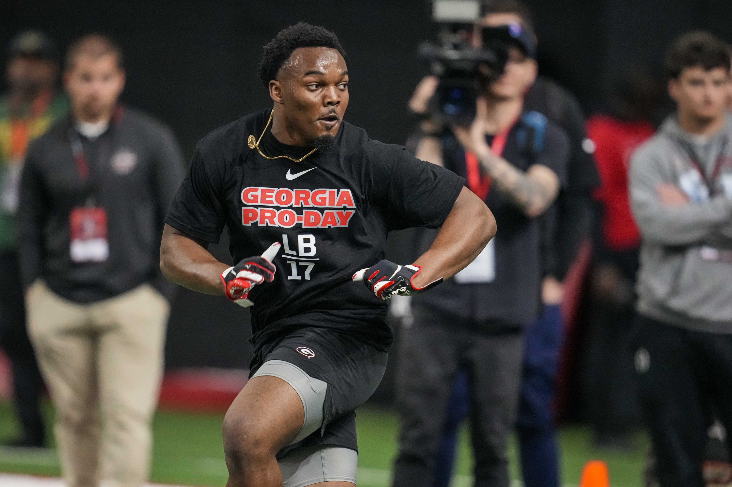 NCAA Football: Georgia Pro Day - JetNation.com - New York Jets Blog & Forum Nakobe Dean