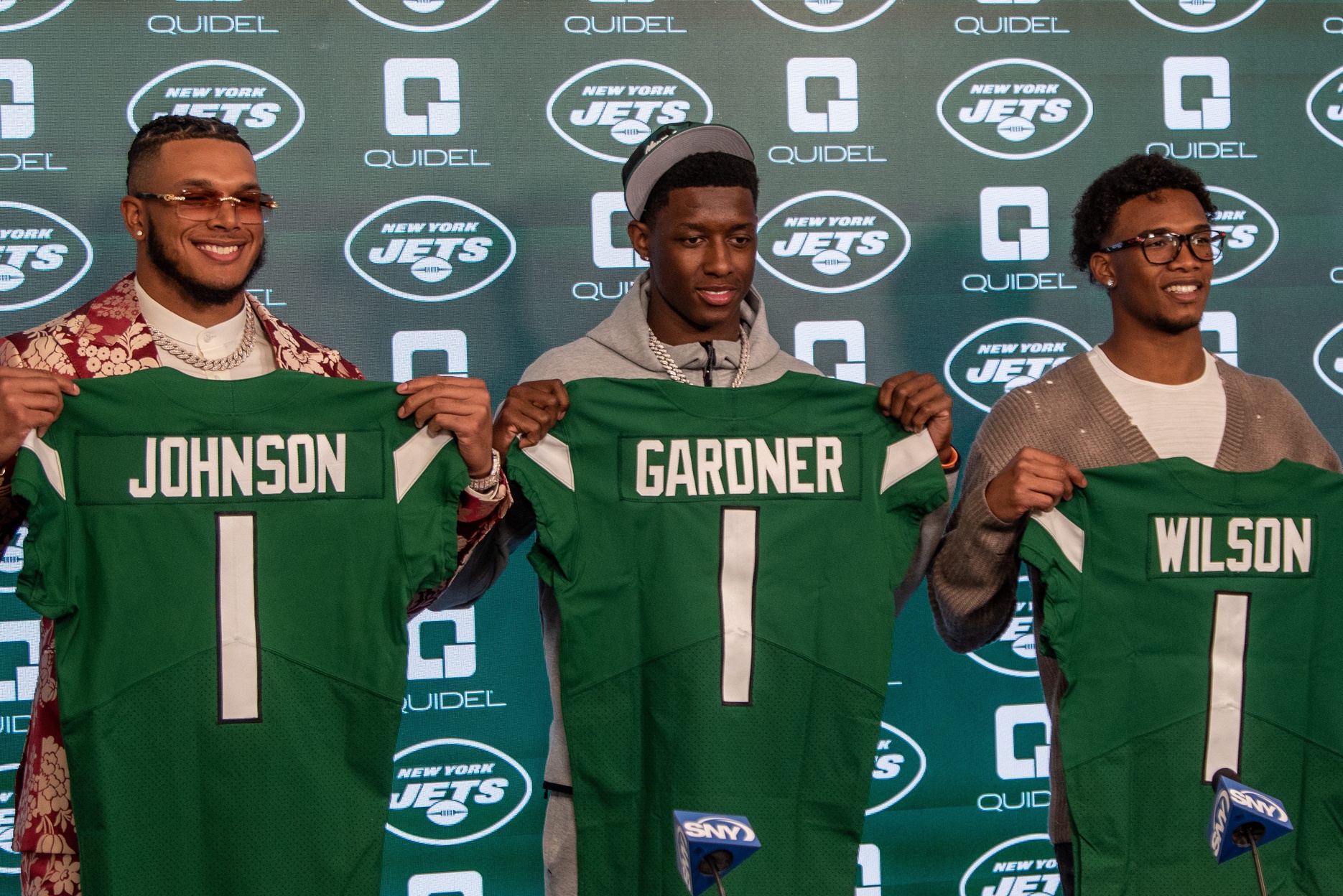 Syndication: The Record - JetNation.com - New York Jets Blog & Forum Ahmad Sauce Gardner - Garrett Wilson - Jermaine Johnson