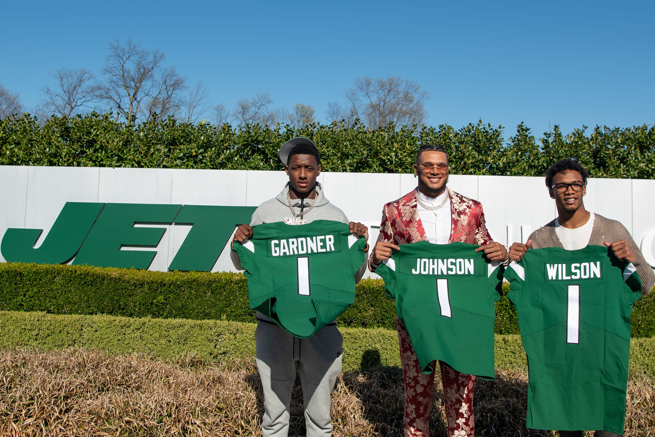 Sauce Gardner, Garrett Wilson, Jermaine Johnson