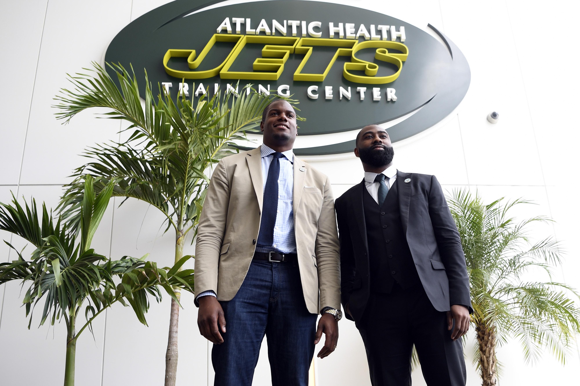 NFL: Darrelle Revis - Retirement Press Conference - JetNation.com - New York Jets Blog & Forum Darrelle Revis, D'Brickashaw Ferguson