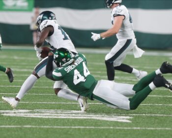 Rough day for Fashanu as Sherwood Shines in Jets Scrimmage