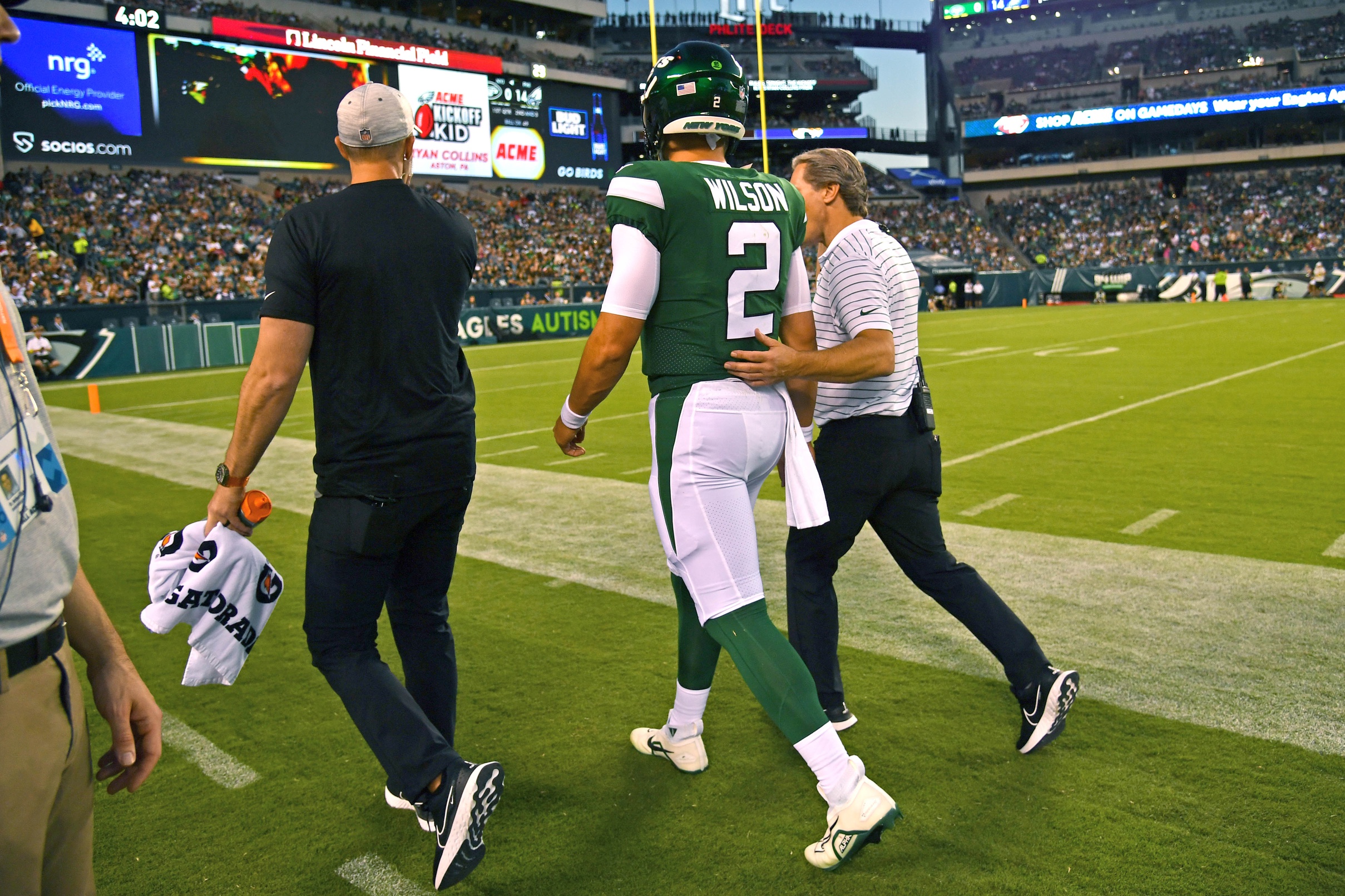 NFL: New York Jets at Philadelphia Eagles - JetNation.com - New York Jets Blog & Forum Zach Wilson