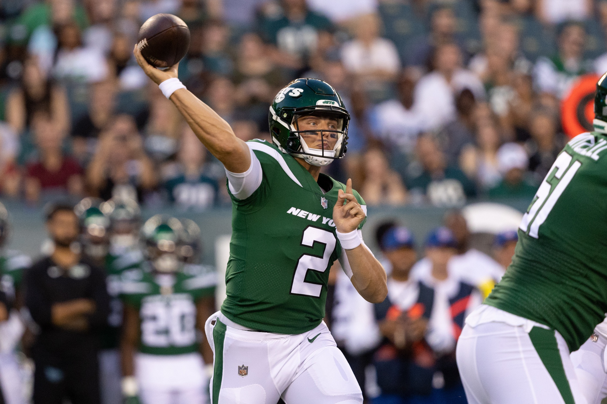 NFL: New York Jets at Philadelphia Eagles - JetNation.com - New York Jets Blog & Forum Zach Wilson