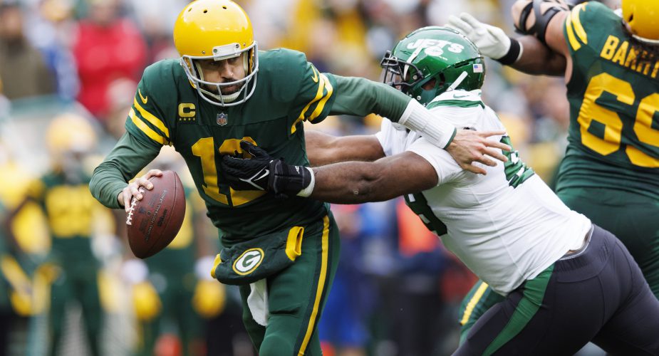 Jets D-Line Sacks the Pack in 27-10 Upset win