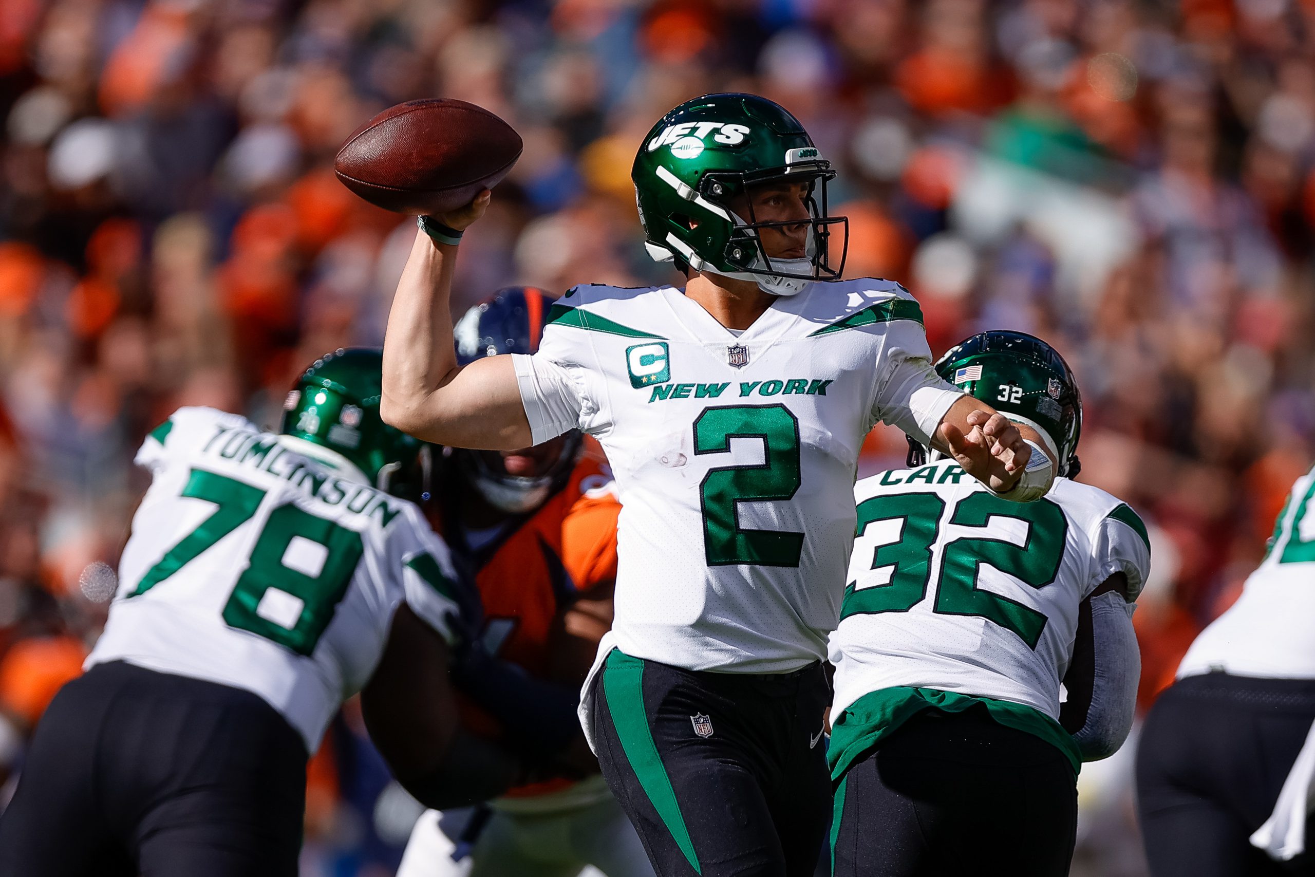 NFL: New York Jets at Denver Broncos - JetNation.com - New York Jets Blog & Forum Zach Wilson