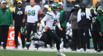 Zach Wilson Heats up After Slow Start in win Against Steelers