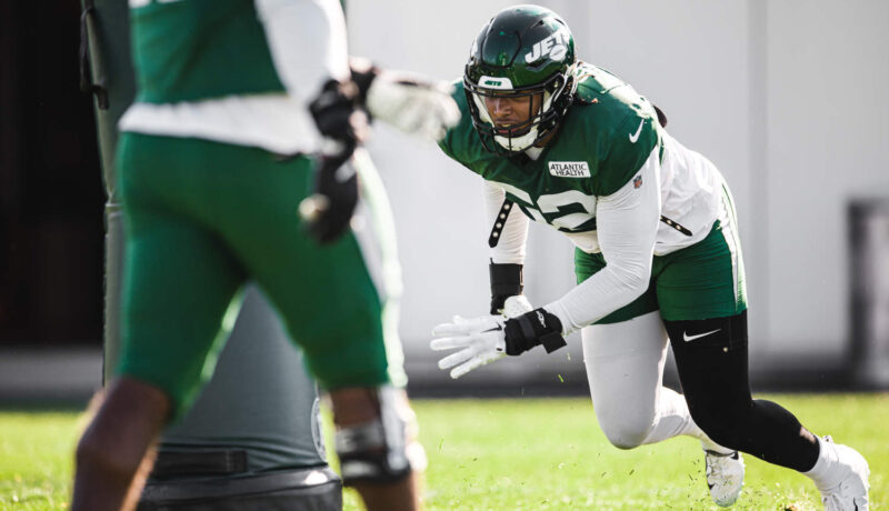 Jets Week 9 Inactive List vs Bills; New York’s Rookie Johnson Back, White and Milano Out for Buffalo