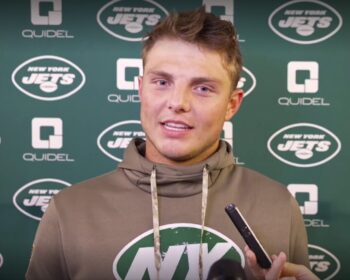 Zach Wilson Flops on Field; Does Worse in Post-Game Presser Following Jets Ugly 10-3 Loss