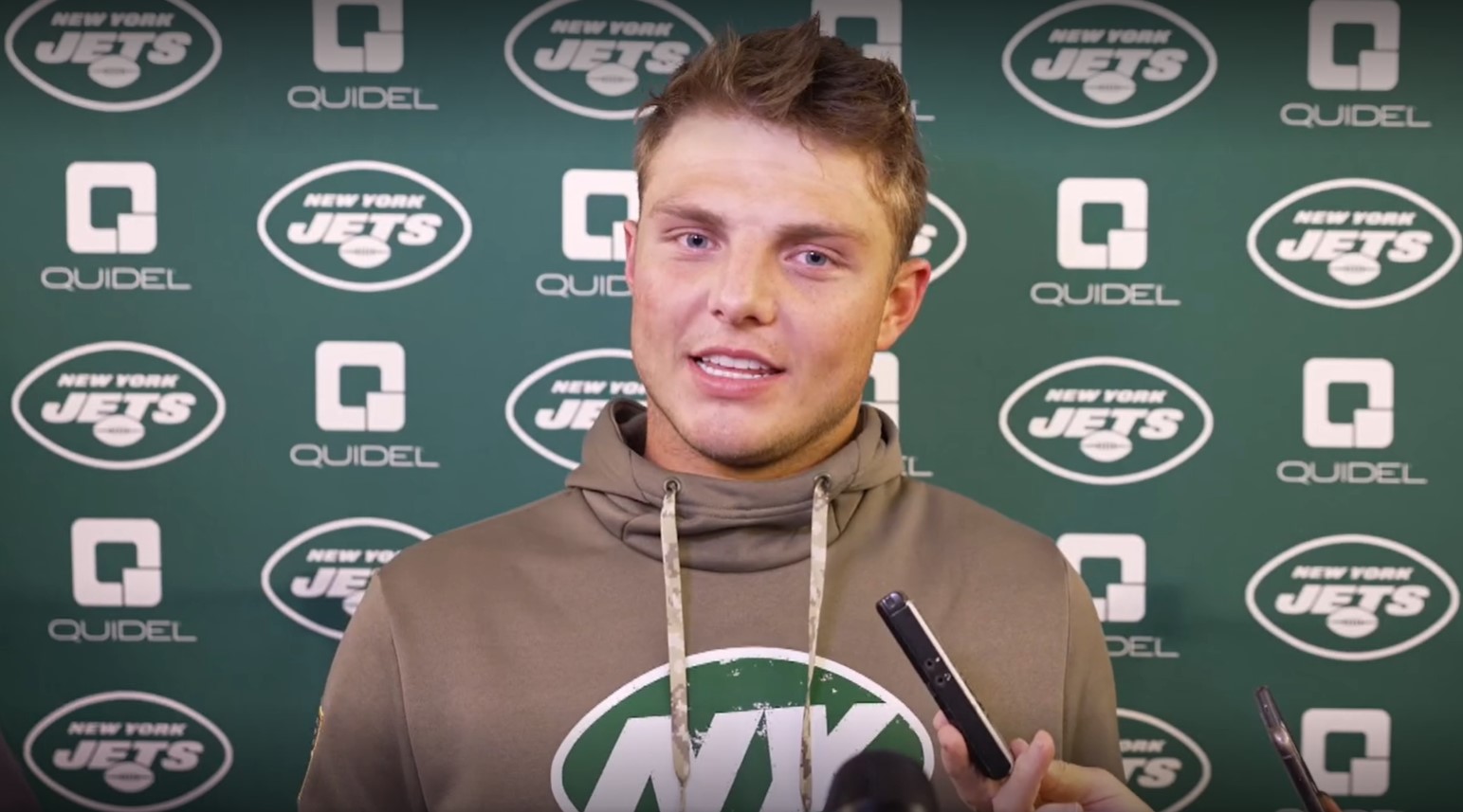 Jets QB Zach Wilson says he's not bitter after Aaron Rodgers trade: 'I  didn't perform well'