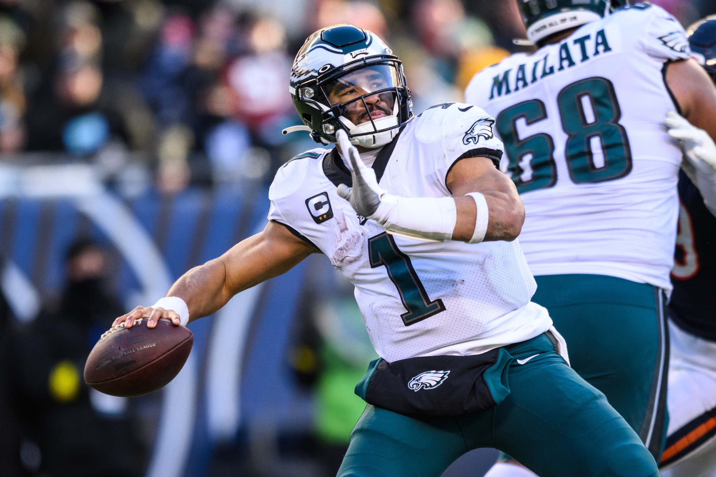 NFL: Philadelphia Eagles at Chicago Bears - JetNation.com - New York Jets Blog & Forum Jalen Hurts