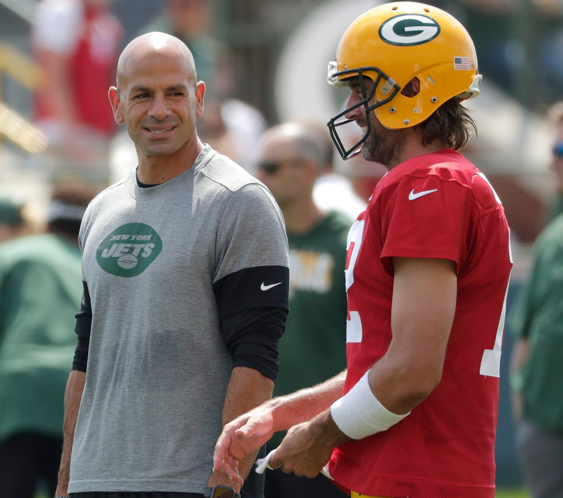 Aaron Rodgers, Robert Saleh