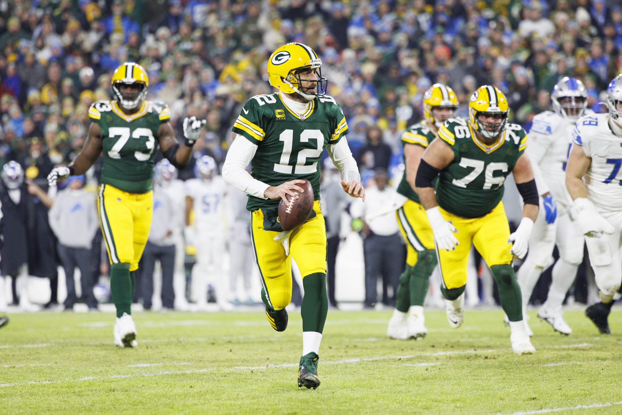 NFL: Detroit Lions at Green Bay Packers