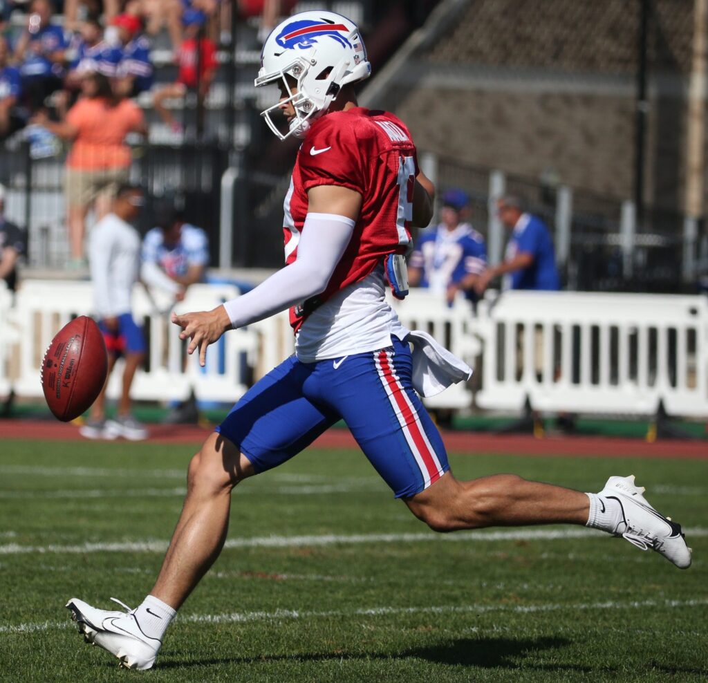 Jets Work out exBuffalo Bills Punter Matt Araiza