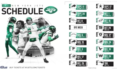 NY Jets Schedule (Preseason) Officially Announced