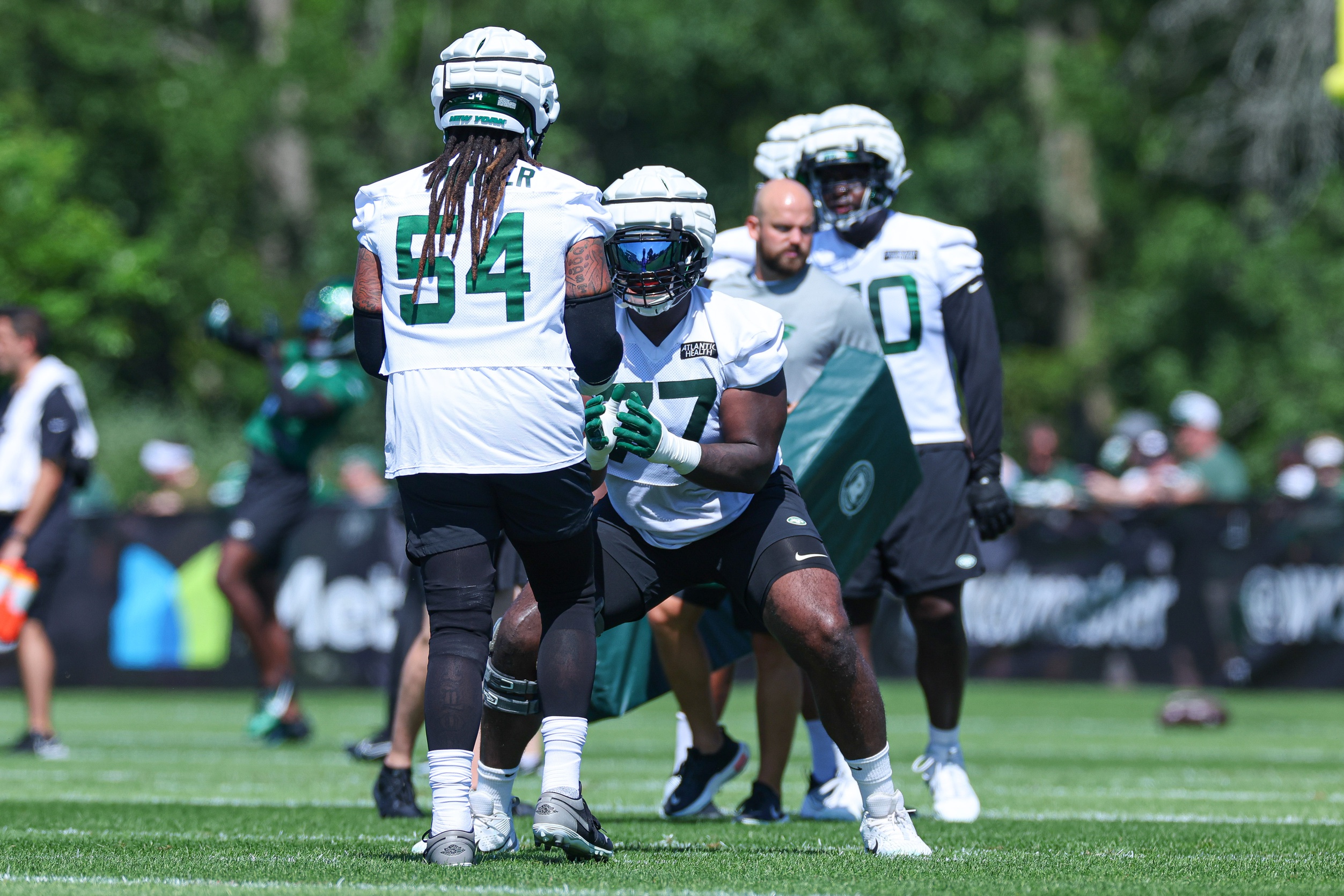 NFL New York Jets Training Camp - JetNation.com - New York Jets Blog & Forum Billy Turner - Mekhi Becton