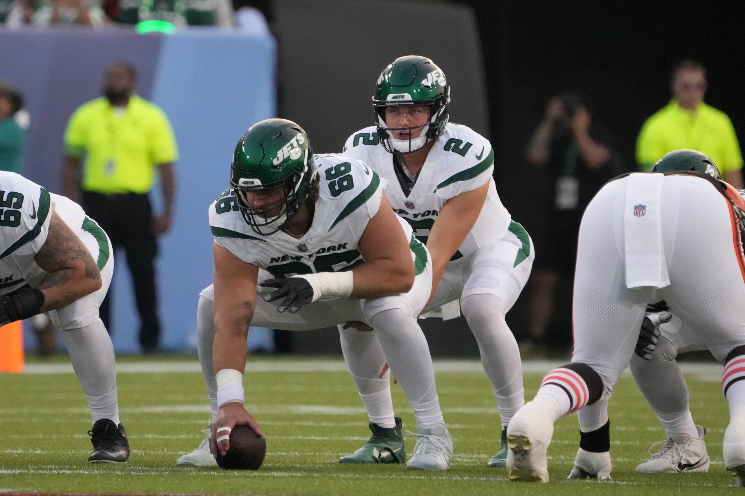 NFL Pro Football Hall of Fame-New York Jets at Cleveland Browns - JetNation.com - New York Jets Blog & Forum Joe Tippmann