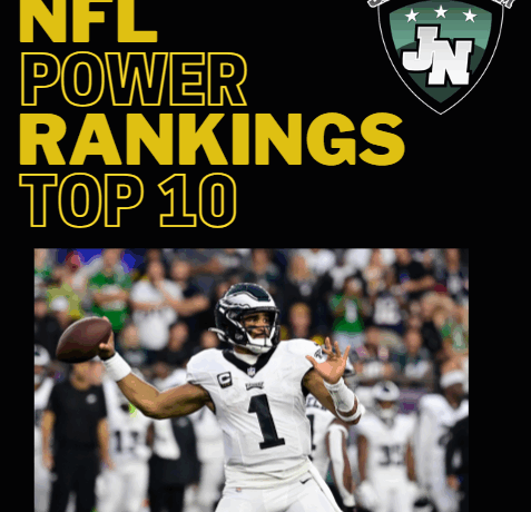 JetNation NFL Power Rankings (Top 10) Week 10; Jets Drop to 20