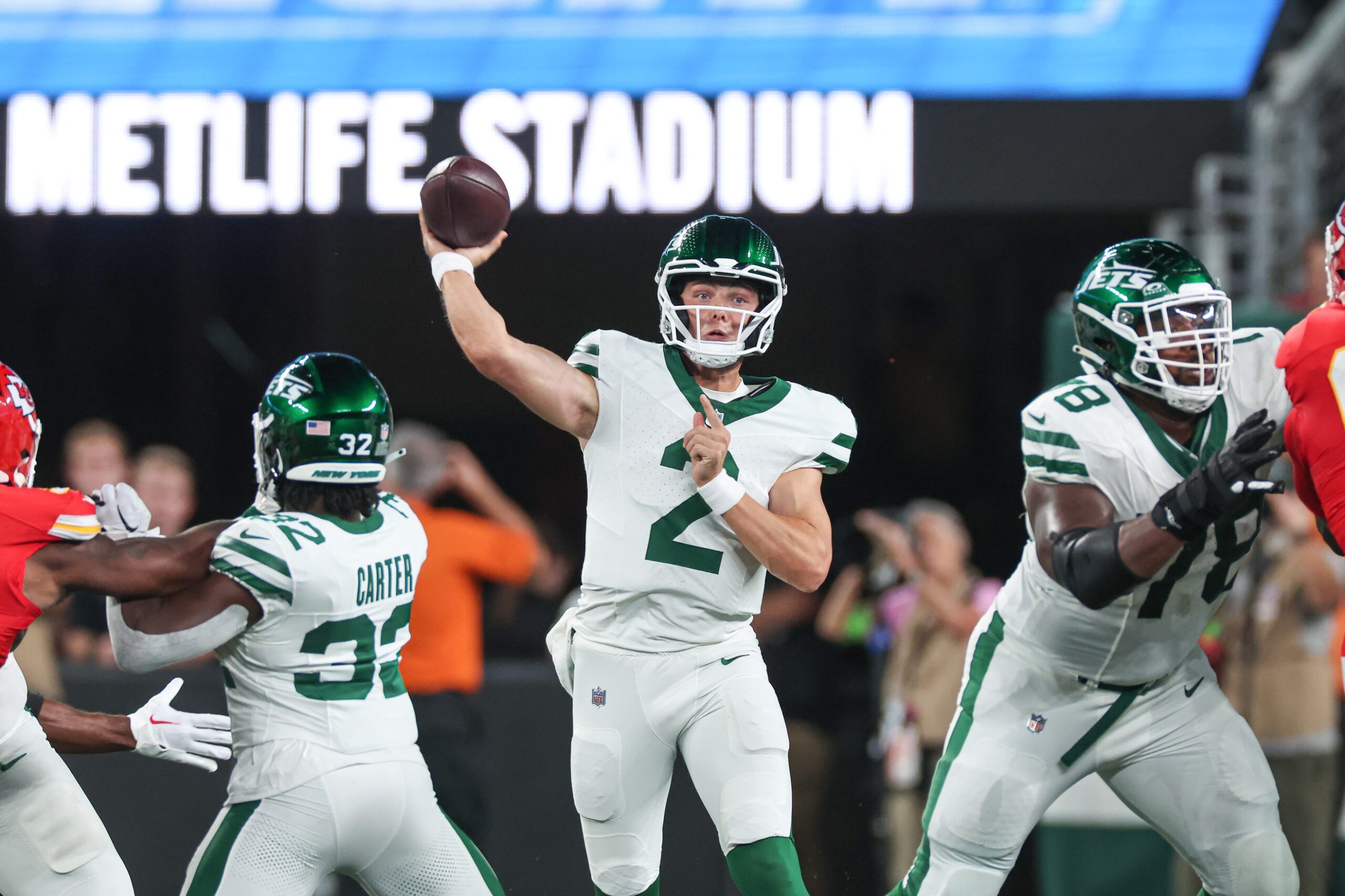NFL Kansas City Chiefs at New York Jets - JetNation.com - New York Jets Blog & Forum Zach Wilson