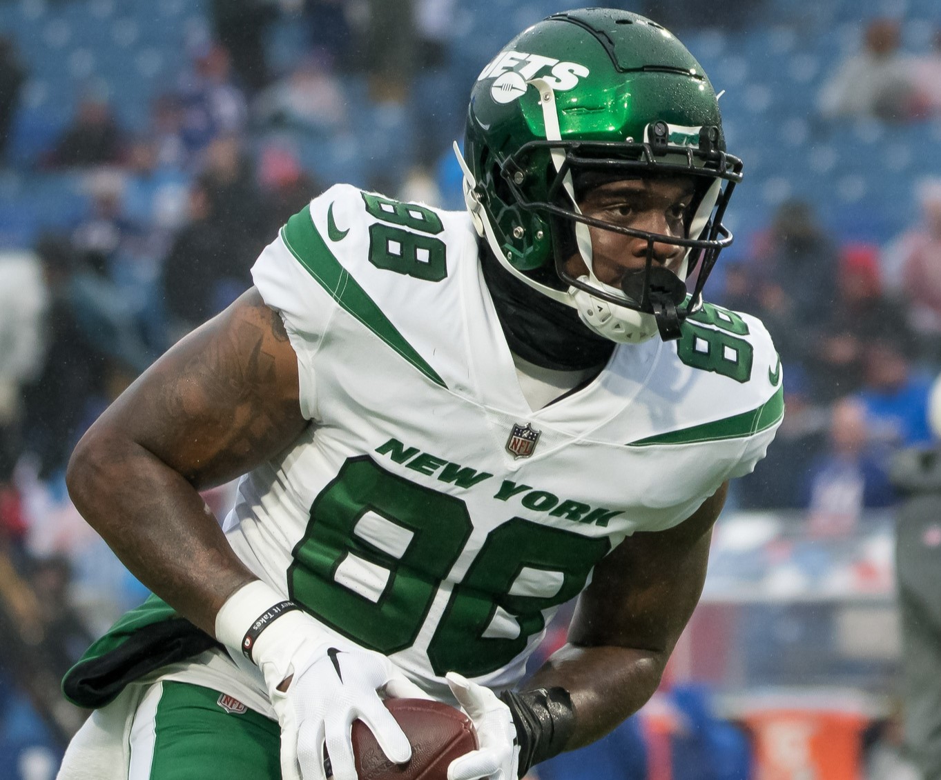 Jets TE Kenny Yeboah Returns to Practice