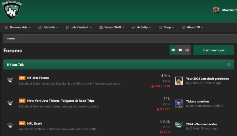 Sign Up for a Free Account on the JetNation Forums Today!